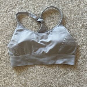 Women's Light Gray Sports Bra